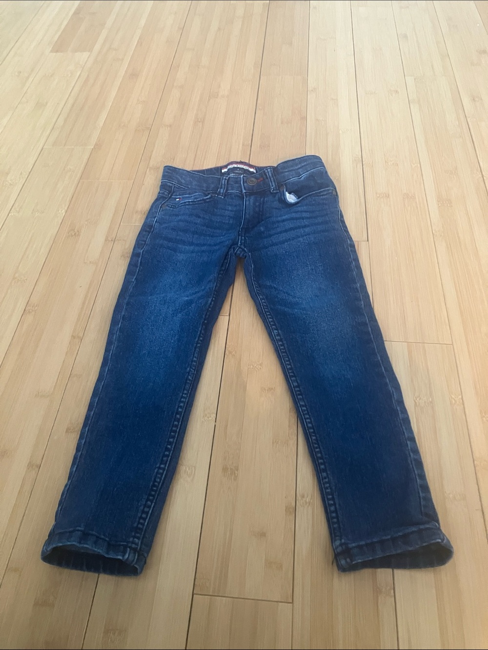 Tommy Hilfiger Boys Dark Blue Denim Jeans